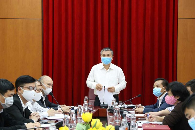 Bộ Nội vụ họp Ban Chỉ đạo ph&ograve;ng, chống dịch bệnh Covid-19 của Bộ