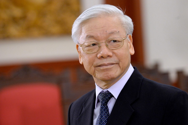 Tổng b&iacute; thư, Chủ tịch nước Nguyễn Ph&uacute; Trọng k&ecirc;u gọi to&agrave;n d&acirc;n tộc chung sức chống dịch Covid-19. Ảnh: Reuters.