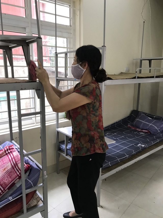Hội LHPN phường Đồng Tâm, quận Hai Bà Trưng cử cán bộ hội viên tổng vệ sinh nhà sinh hoạt động đồng, sẵn sàng trưng dụng làm nơi cách ly Hội LHPN phường Đồng Tâm, quận Hai Bà Trưng cử cán bộ hội viên tổng vệ sinh nhà sinh hoạt động đồng, sẵn sàng trưng dụng làm nơi cách ly