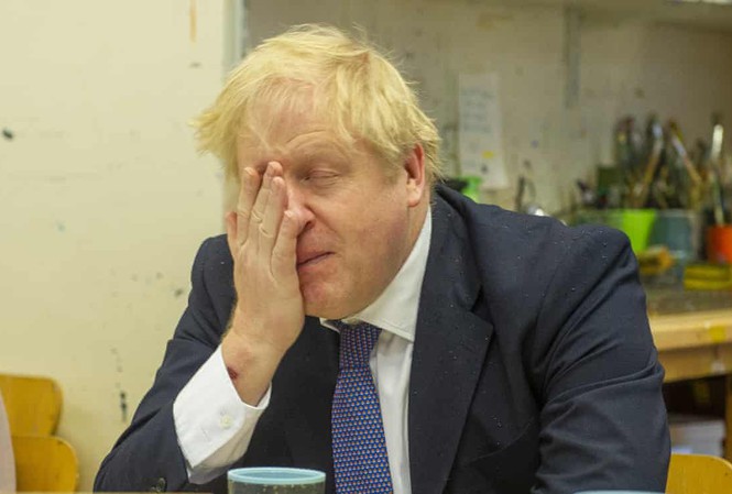 Thủ tướng Anh Boris Johnson. Ảnh: Getty