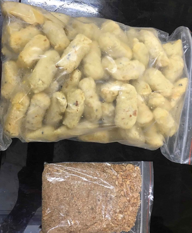 Sản phẩm khoa lang kén cho cán bộ Hội viên phụ nữ phường Hoàng Liệt quận Hoàng Mai sản xuất đã bán được 7 triệu đồng để gây Quỹ phòng chống dịch Covid- 19