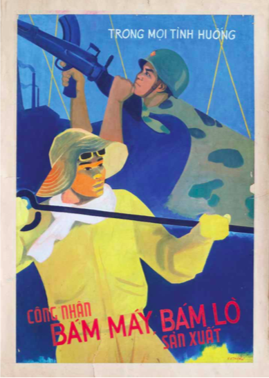 Nguyễn Văn Thiện. 1967. Bột màu. Nguyễn Văn Thiện. 1967. Bột màu.