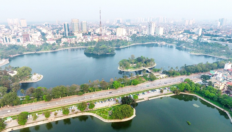 Hà Nội đang từng bước xây dựng và phát triển hướng tới là một thành phố thông minh.