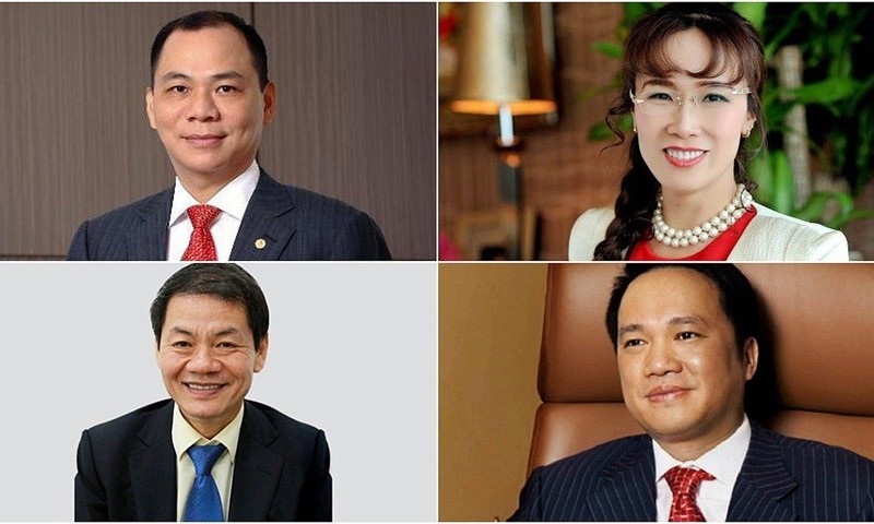 4 tỷ phú của Việt Nam xuất hiện trong danh sách của Forbes. 4 tỷ phú của Việt Nam xuất hiện trong danh sách của Forbes.