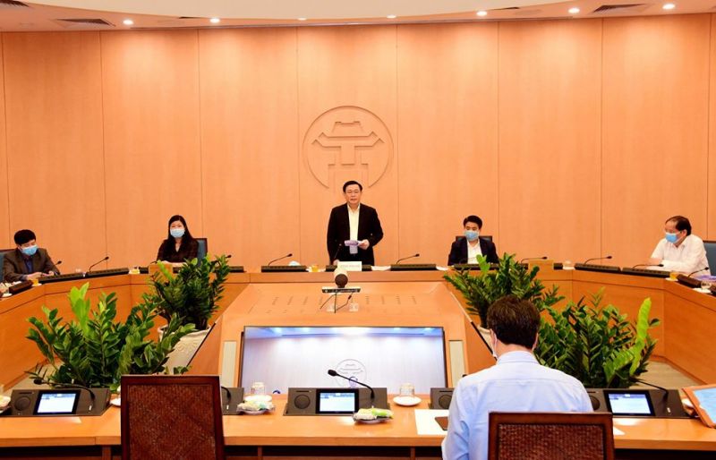 Đồng chí Vương Đình Huệ - Bí thư Thành uỷ Hà Nội phát biểu chỉ đạo phiên họp Đồng chí Vương Đình Huệ - Bí thư Thành uỷ Hà Nội phát biểu chỉ đạo phiên họp