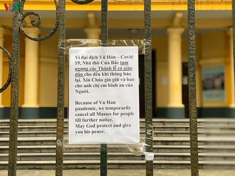 le phuc sinh: giao dan lam le online tai nha tranh dich covid-19 hinh 2Các hoạt động Thánh lễ được tạm ngưng do dịch Covid-19.