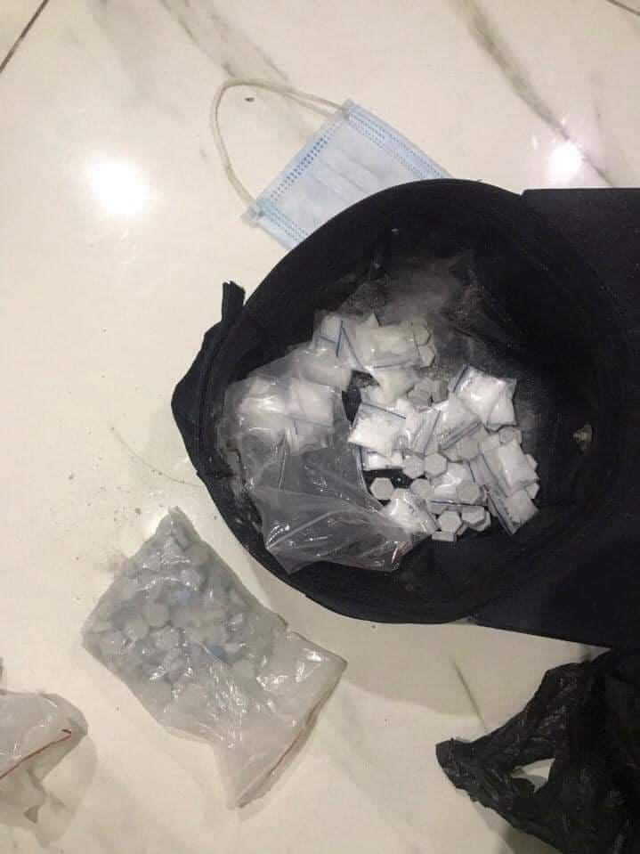 Tang vật được công an thu giữ