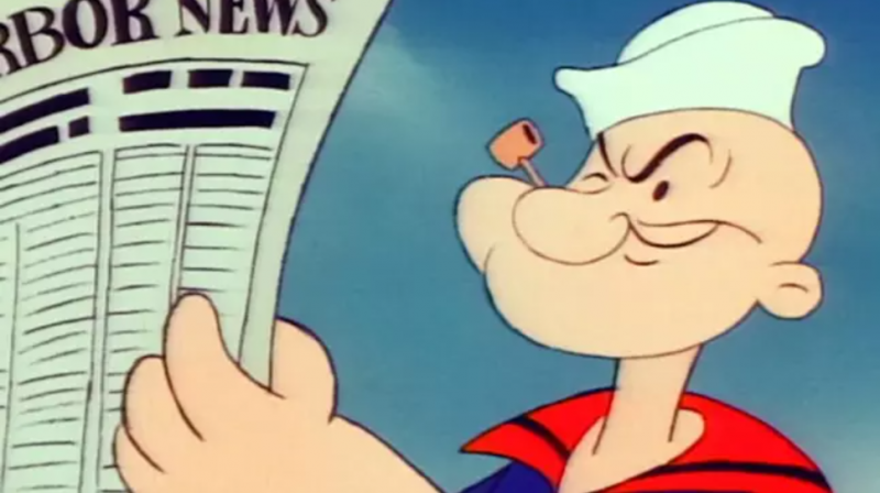 'Huyền thoại' Popeye trong lòng nhiều thế hệ.