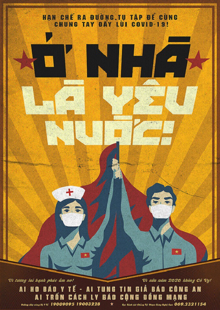 Bán tranh cổ động "Ở nhà là yêu nước", Lê Đức Hiệp mua 1,2 tấn gạo ủng hộ người nghèo - ảnh 2