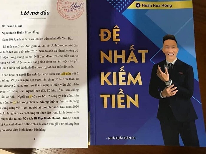 Cuốn sách đang được giao bán công khai trên mạng xã hội, thu hút hàng chục nghìn người.