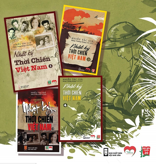 Bộ sách “Nhật ký thời chiến Việt Nam”