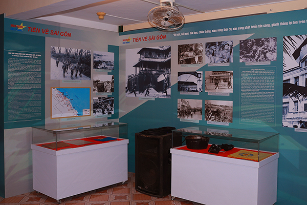 Một góc khu trưng bày 