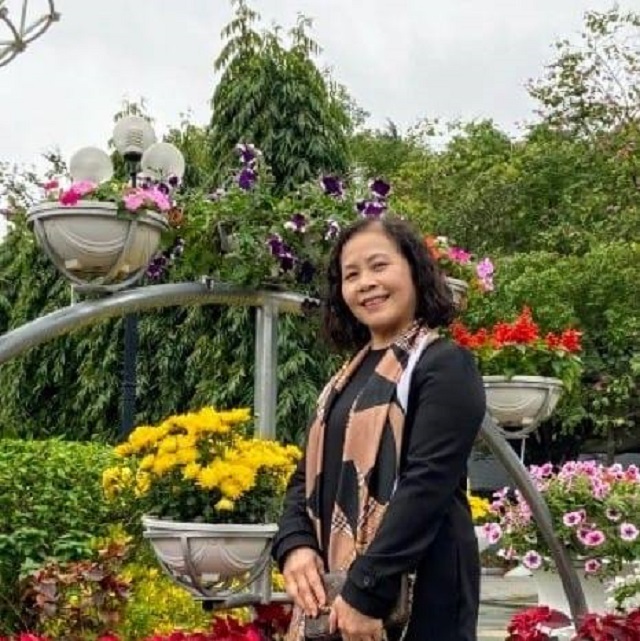 Chị Nguyễn Thị Phương Anh, nguyên giáo viên chủ nhiệm giỏi nhiều năm liền Trường THCS Sơn Tây.