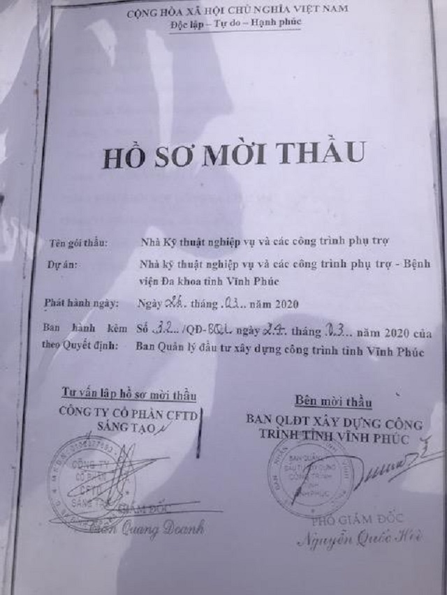 Hồ sơ mời thầu gói thầu " Hồ sơ mời thầu gói thầu "