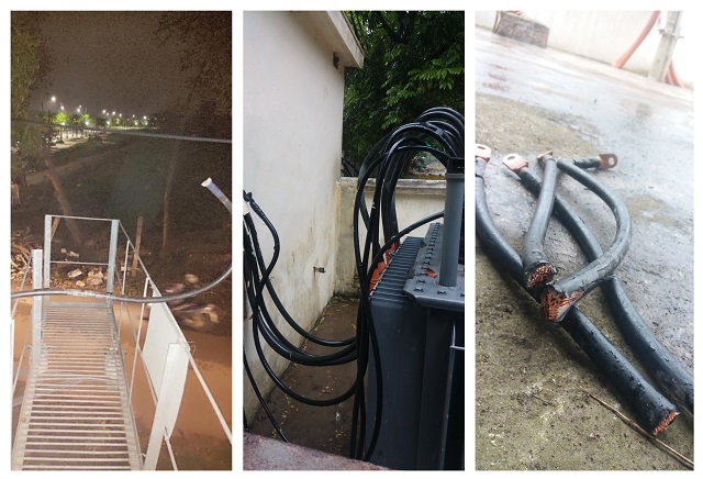 Vụ việc xảy ra vào hồi 20h55 ngày 6/4/2020 tại trạm biến áp Yên Viên 15. Việc kẻ gian cắt trộm dây tiếp địa và dây trung tính giá trị tiền rất nhỏ nhưng để lại hậu quả lớn. Vụ việc xảy ra vào hồi 20h55 ngày 6/4/2020 tại trạm biến áp Yên Viên 15. Việc kẻ gian cắt trộm dây tiếp địa và dây trung tính giá trị tiền rất nhỏ nhưng để lại hậu quả lớn.