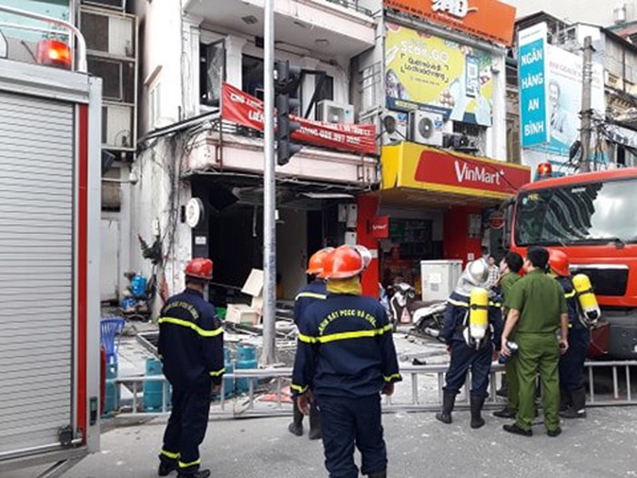 Ngôi nhà nơi xảy ra vụ nổ