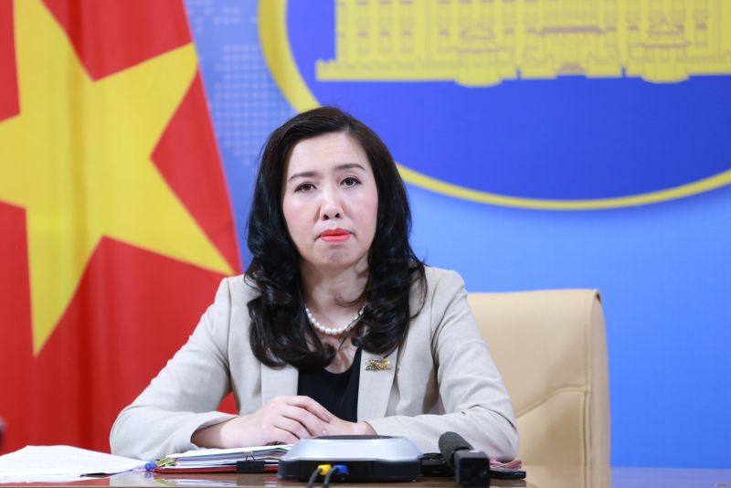 Bà Lê Thị Thu Hằng - Người phát ngôn Bộ Ngoại giao Việt Nam. Bà Lê Thị Thu Hằng - Người phát ngôn Bộ Ngoại giao Việt Nam.