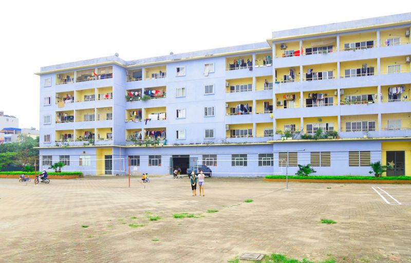 Nhà ở xã hội dành cho công nhân tại Khu đô thị mới Kim Chung (huyện Đông Anh). Ảnh:  Nguyễn Quang