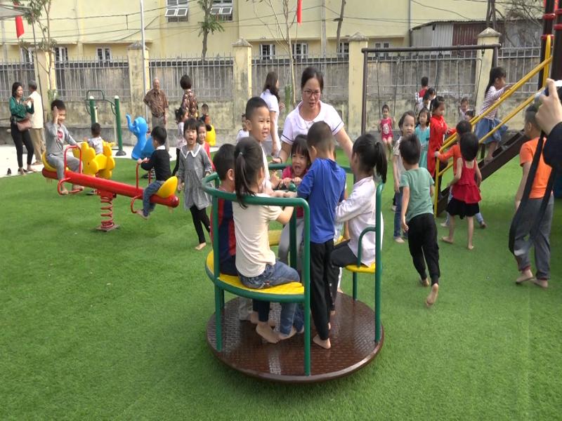 Sân chơi cộng đồng tại xã Đồng Tâm, huyện Mỹ Đức Sân chơi cộng đồng tại xã Đồng Tâm, huyện Mỹ Đức