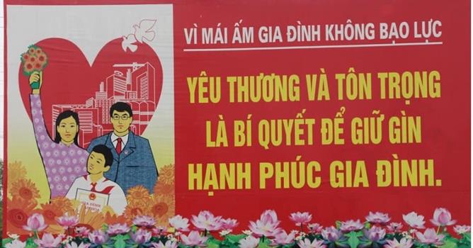 Hình ảnh tuyên truyền phòng, chống bạo lực gia đình Hình ảnh tuyên truyền phòng, chống bạo lực gia đình