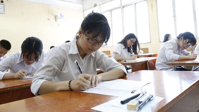 Mỗi học sinh có 2 nguyện vọng đăng ký vào lớp 10 THPT công lập. Ảnh: Ngọc Thắng