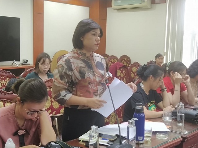 C&aacute;c đại biểu ph&aacute;t biểu tại Hội nghị