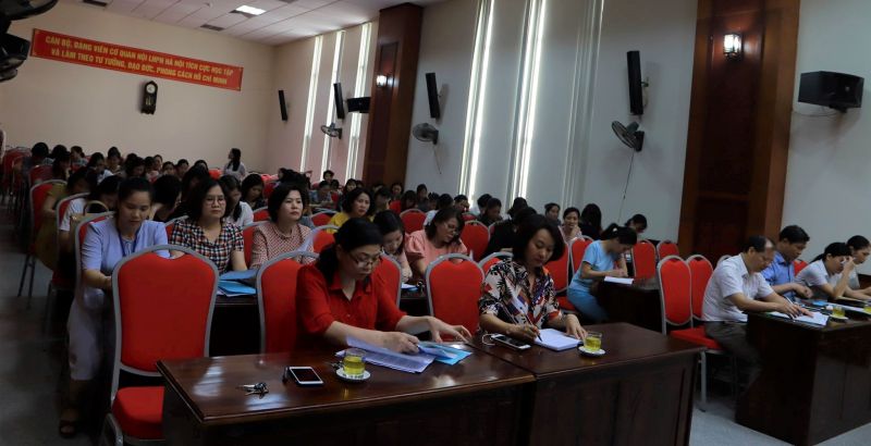 Các đại biểu và đại diện các cơ sở Hội tham dự hội nghị