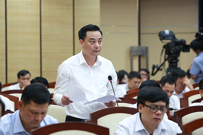 Chủ tịch UBND huyện Thanh Oai Bùi Văn Sáng