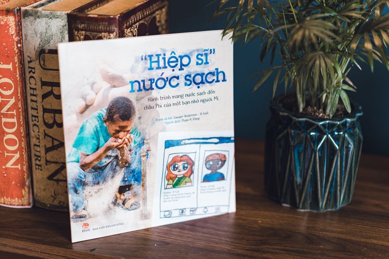 Cuốn "Hiệp sĩ nước sạch" là câu chuyện về người thật, việc thật