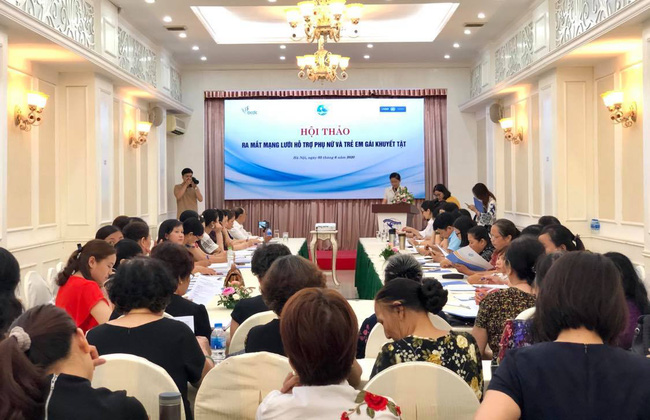 Hội thảo “Ra mắt mạng lưới hỗ trợ phụ nữ và trẻ em gái khuyết tật”. Hội thảo “Ra mắt mạng lưới hỗ trợ phụ nữ và trẻ em gái khuyết tật”.