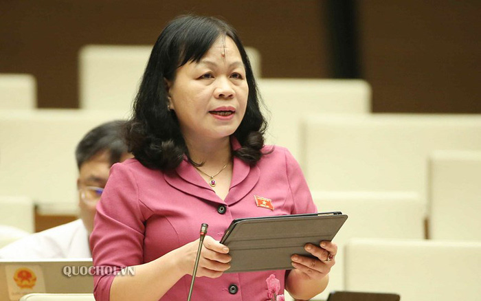 Đại biểu Nguyễn Thị Mai Hoa, đoàn ĐBQH tỉnh Đồng Tháp