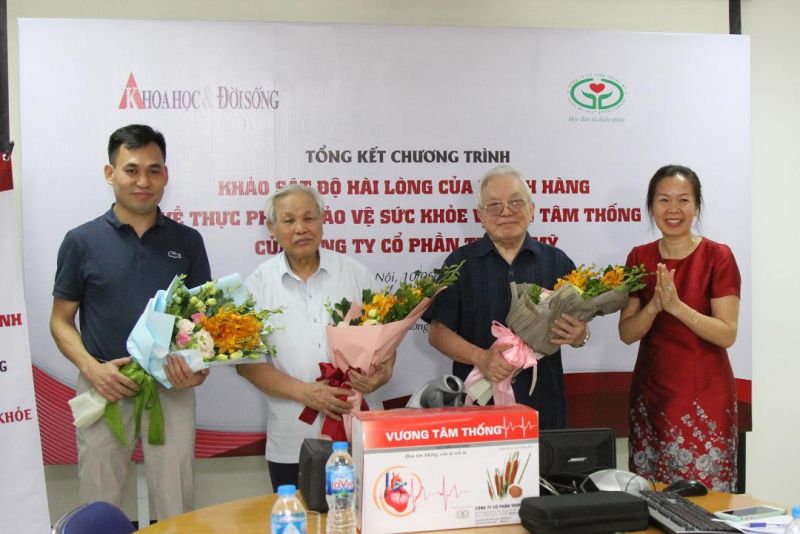 Công bố kết quả khảo sát dùng sản phẩm Vương Tâm Thống của bệnh nhân tim mạch