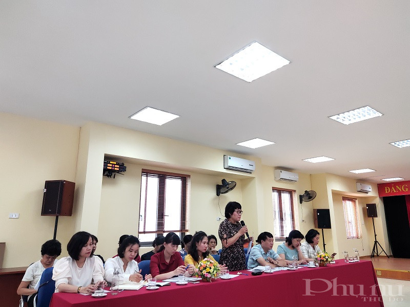 Các đại biểu đều nhất trí công tác cán bộ nữ đạt kết quả  cao đó là nhờ sự quan tâm của Đảng ủy, nhất là người đứng đầu