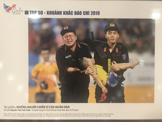 T&aacute;c phẩm đạt giải Ấn tượng: ''Những người chiến sĩ của nh&acirc;n d&acirc;n''.