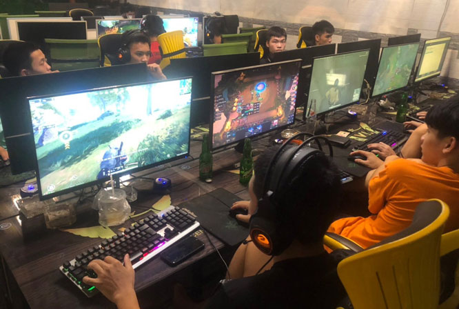 Nghiện game online trong giới trẻ g&acirc;y ra những hậu quả nặng nề.