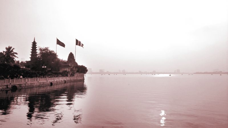 Một góc bình yên Hồ Tây Một góc bình yên Hồ Tây