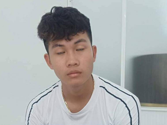 Đối tượng Nguyễn Thanh Nhàn tại cơ quan Công an. Đối tượng Nguyễn Thanh Nhàn tại cơ quan Công an.