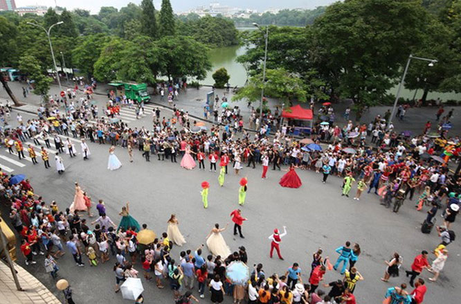 Hà Nội đẩy mạnh quảng bá là điểm đến an toàn, chất lượng, thân thiện.