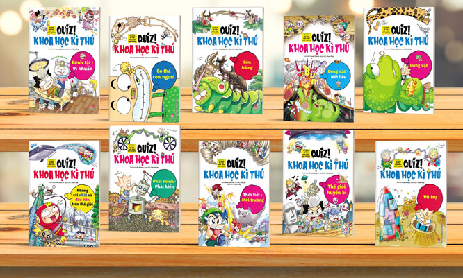 Bộ sách tranh màu hài hước 