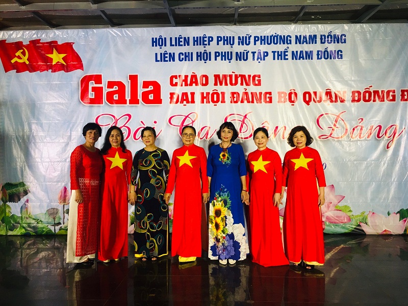 Tiết mục văn nghệ của phường Nam Đồng