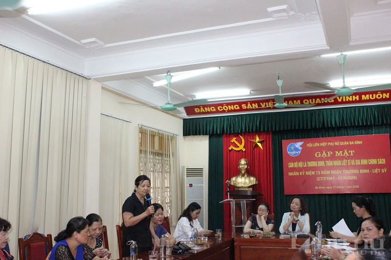 Tại buổi gặp mặt, các cán bộ Hội là thương binh, thân nhân liệt sĩ và gia đình chính sách đã vô cùng xúc động trước tình cảm, sự quan tâm chia sẻ của tổ chức Hội . Chiến tranh đã đi qua mấy chục năm, nhưng trong ký ức của những đại biểu thương binh nặng tham dự buổi gặp mặt đặc biệt này, tất cả mới chỉ như ngày hôm qua, bởi đó là những năm tháng hào hùng oanh liệt của đất nước, cũng là những năm tháng tuổi thanh xuân nhiệt huyết nhất họ cống hiến cho Tổ quốc.