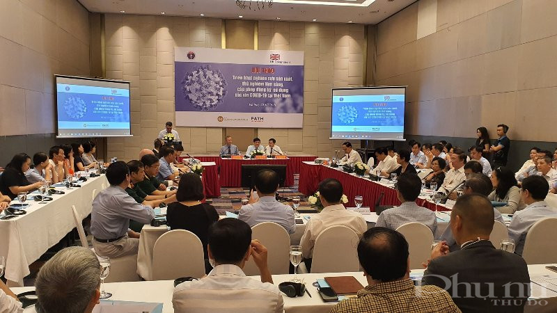 Quang cảnh buổi hội thảo.