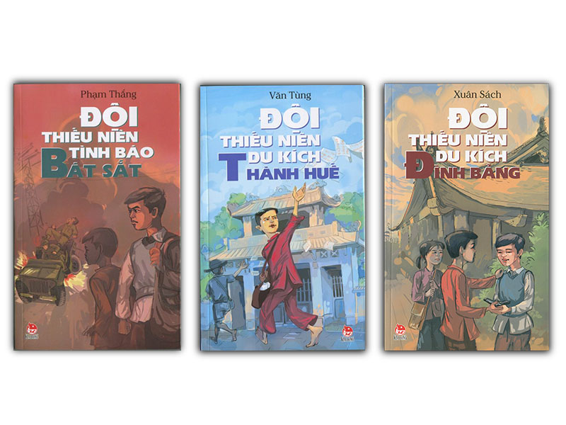 Bộ ba sách về các đội thiếu niên anh hùng