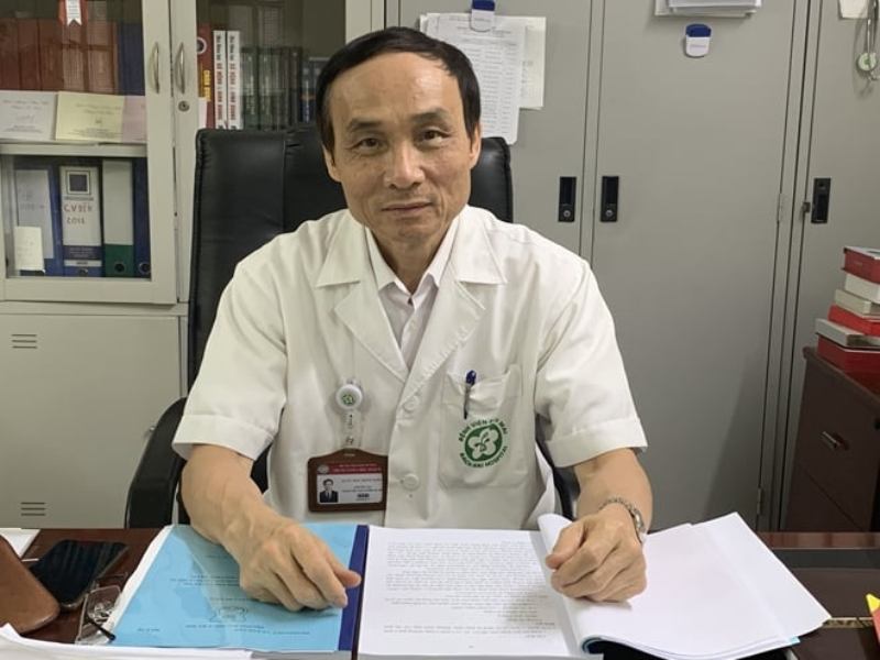 GS.TS Mai Trọng Khoa - nguyên Giám đốc Trung tâm Y học hạt nhân và Ung bướu, nguyên Phó Giám đốc BV Bạch Mai. GS.TS Mai Trọng Khoa - nguyên Giám đốc Trung tâm Y học hạt nhân và Ung bướu, nguyên Phó Giám đốc BV Bạch Mai.