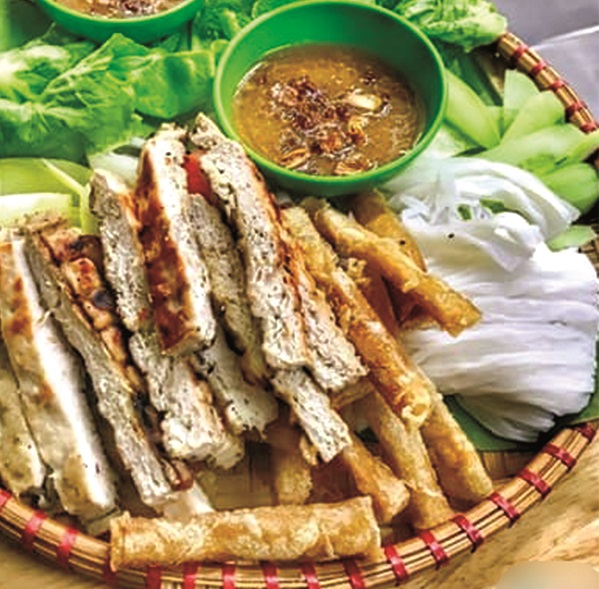 Món nem nướng - ảnh CNN