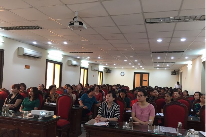 Các đại biểu tham dự khóa đào tạo