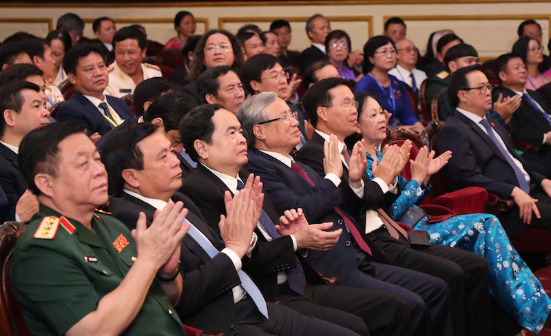 Hội nghị nhận được sự quan t&acirc;m s&acirc;u sắc của c&aacute;c đồng ch&iacute; L&atilde;nh đạo Đảng v&agrave; Nh&agrave; nước