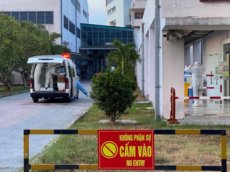 BN428 được chuyển tới điều trị tại BV TƯ Huế ng&agrave;y 30/7 do diễn biến nặng.