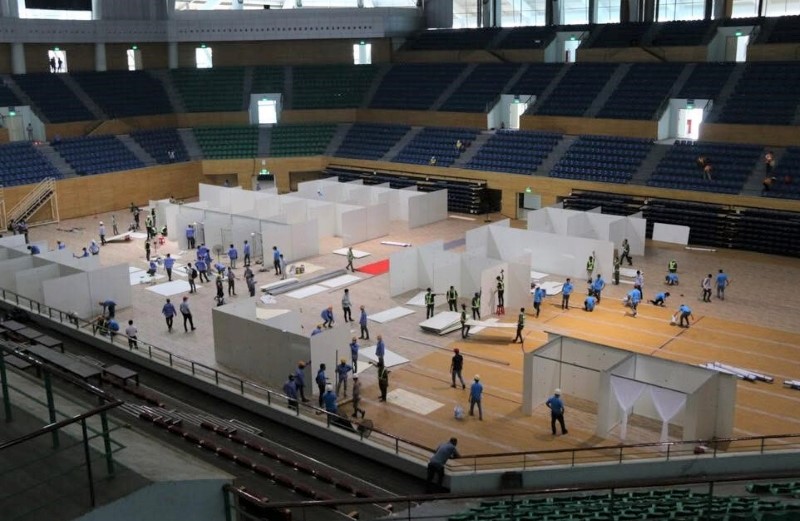 Dự kiến quy mô bệnh viện dã chiến này khoảng 300 giường bệnh. Dự kiến quy mô bệnh viện dã chiến này khoảng 300 giường bệnh.