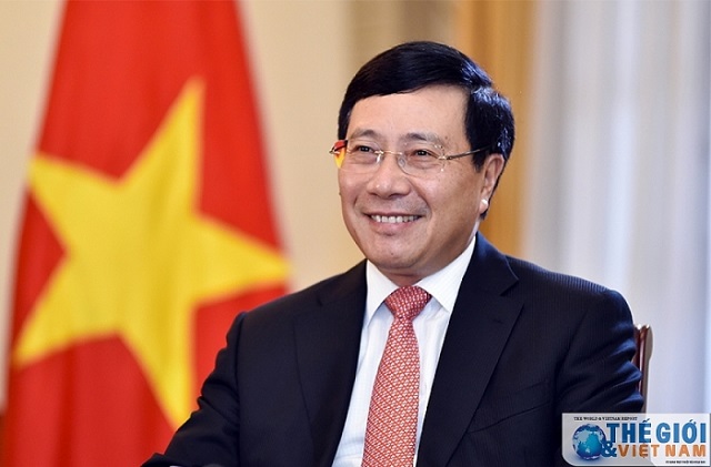 Phó Thủ tướng Chinh phủ, Bộ trưởng Bộ Ngoại giao Phạm Bình Minh. Phó Thủ tướng Chinh phủ, Bộ trưởng Bộ Ngoại giao Phạm Bình Minh.